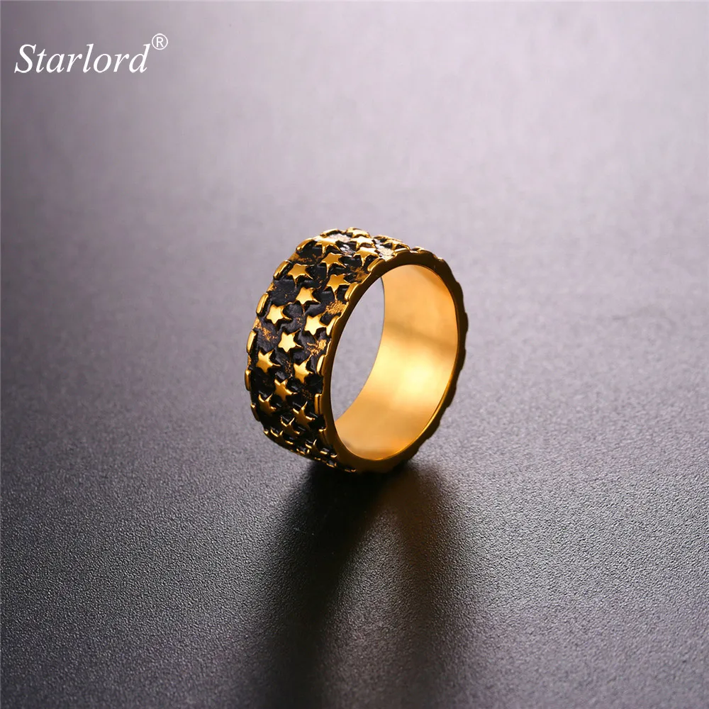Starlord Star Enamel Ring & GIFT BOX Band Ring Never Fade 316L Stainless Steel/Gold Color Ring For Men/Women GR2560
Starlord Star Enamel Ring & GIFT BOX Band Ring Never Fade 316L Stainless Steel/Gold Color Ring For Men/Women GR2560