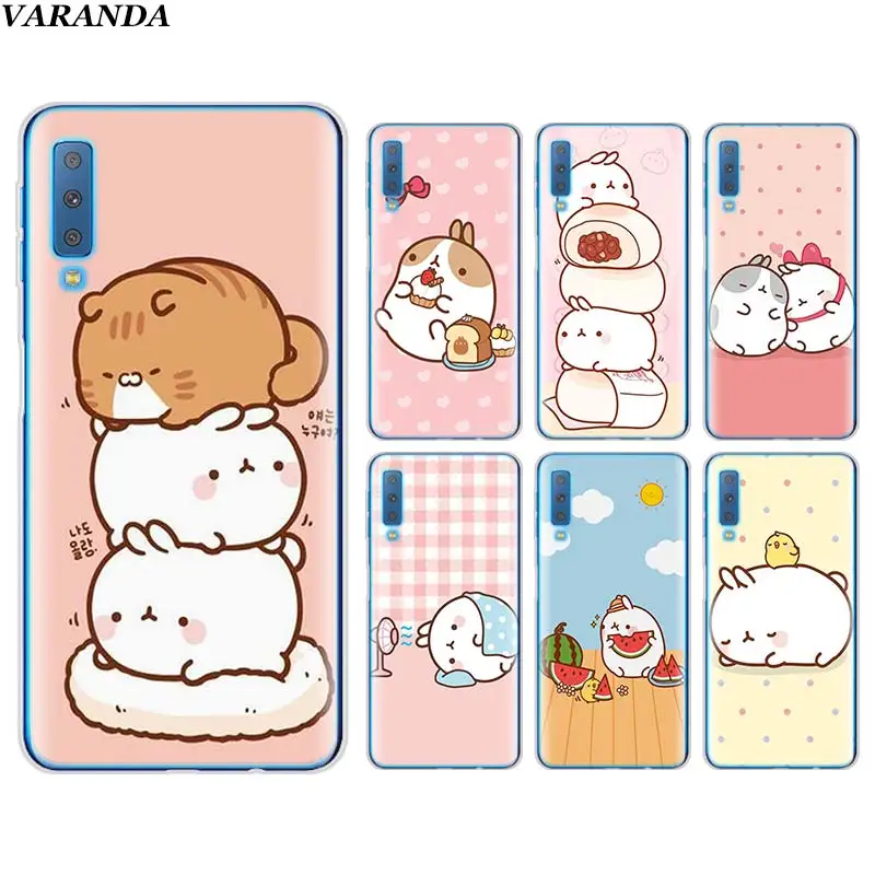 Molang rabbits Cutest Kawaii Bo Silicone Phone case for Samsung Galaxy A7 A6 A8+Plus A9 2018 S10 Plus S10e M20 M30 TPU Soft case
Molang rabbits Cutest Kawaii Bo Silicone Phone case for Samsung Galaxy A7 A6 A8+Plus A9 2018 S10 Plus S10e M20 M30 TPU Soft case