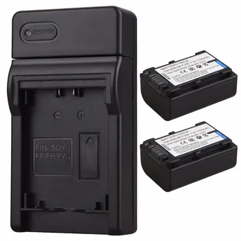 

2PCS 1150mAh NP-FV50 NPFV50 Battery + USB Charger for Sony HDR-SR68 DCR-SX85 DCR-SR20E DCR-SR21E HDR-CX190 HDR-CX130 Bateria