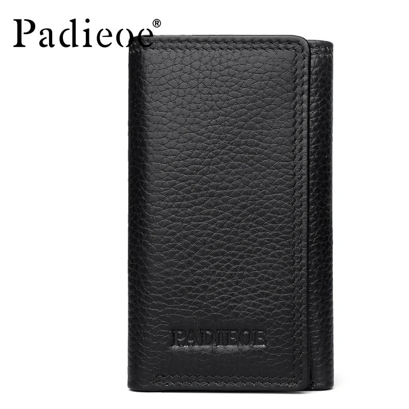 Padieoe 2017 New Designer Key Holder Genuine Cow Leather Fashion Key Bag Luxury Brand Solid Key Wallet Unisex
Padieoe 2017 New Designer Key Holder Genuine Cow Leather Fashion Key Bag Luxury Brand Solid Key Wallet Unisex