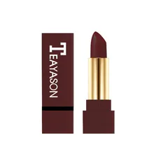 Matte Lipstik Tahan Air Pigmen Coklat Nude Tahan Lama Lipstik Matte Makeup Lipstik Tahan Air 5.28(China)
