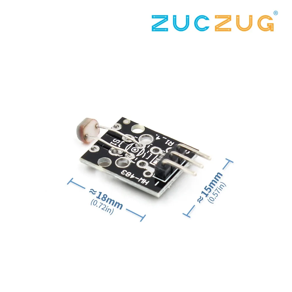 3pin KY-018 Optical Sensitive Resistance Light Detection Photosensitive Sensor Module DIY Kit
3pin KY-018 Optical Sensitive Resistance Light Detection Photosensitive Sensor Module DIY Kit