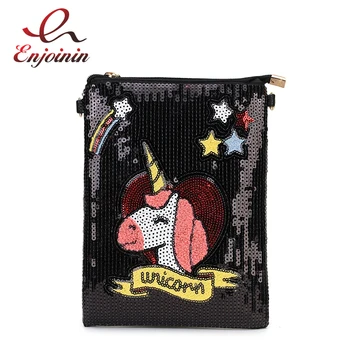 Trend Personality Sequins Unicorn Stars Design Pu Women Shoulder Bag Crossbody Messenger Bag Female Bolsa Handbag Ladies Flap
Trend Personality Sequins Unicorn Stars Design Pu Women Shoulder Bag Crossbody Messenger Bag Female Bolsa Handbag Ladies Flap