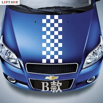 LEFT SIDE Car Stickers Simple Design 3 Colors Plaid Car Sticker Car-styling Vinyl Personality Engine Hood Waterproof Stickers
LEFT SIDE Car Stickers Simple Design 3 Colors Plaid Car Sticker Car-styling Vinyl Personality Engine Hood Waterproof Stickers