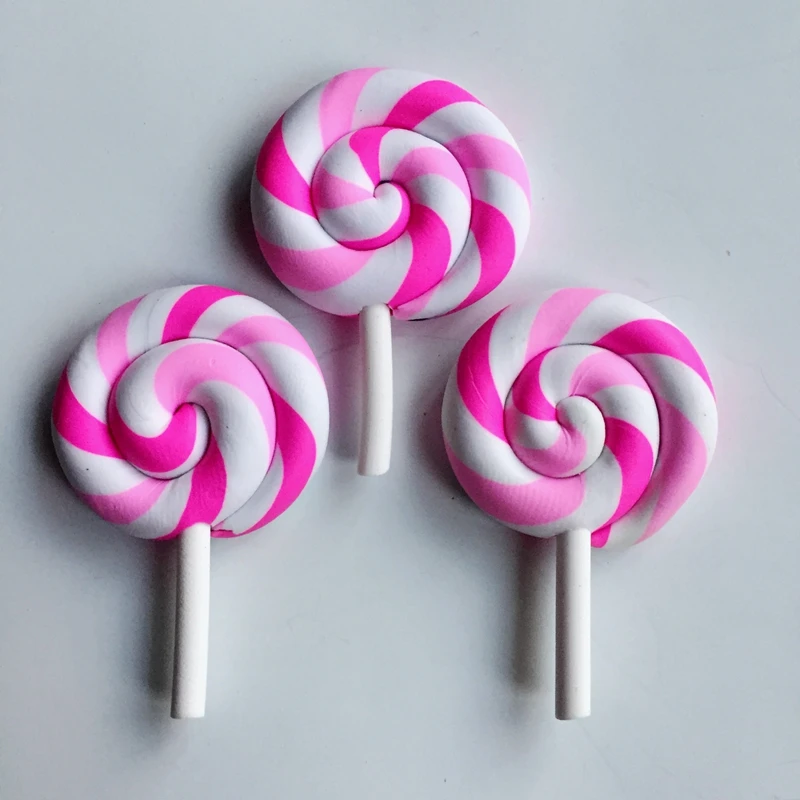 Фото Новинка мягкая керамика 7 цветов леденец кнопка для конфет - купить