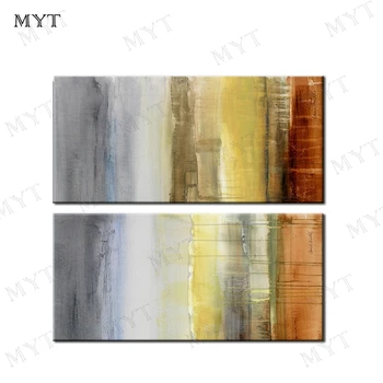 MYT Free Shipping 2 Pieces As 1 Set Wall Art Hand Painted Art Canvas No Frame No Framed Oil Painting Wall Art Picture
MYT Free Shipping 2 Pieces As 1 Set Wall Art Hand Painted Art Canvas No Frame No Framed Oil Painting Wall Art Picture