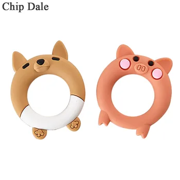 Chip Dale 1pc Animal Baby Silicone Teether Food Grade Cartoon Pig Fox Teething Chew Toys DIY Necklace Pacifier Newborn Oral Care
Chip Dale 1pc Animal Baby Silicone Teether Food Grade Cartoon Pig Fox Teething Chew Toys DIY Necklace Pacifier Newborn Oral Care