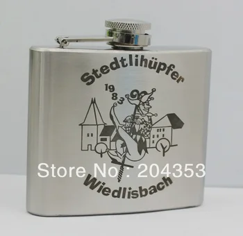 Laser logo free , 5oz stainless steel hip flask,shipping free , 
Laser logo free , 5oz stainless steel hip flask,shipping free ,