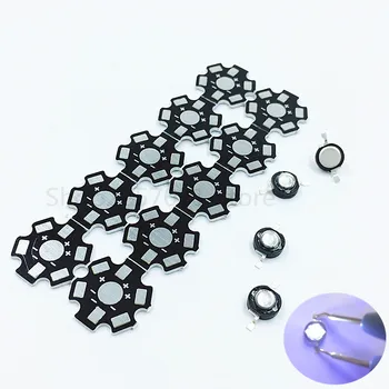 10PCS 3W High Power UV ultraviolet 365nm 380nm 395nm black LED Lamp Light
10PCS 3W High Power UV ultraviolet 365nm 380nm 395nm black LED Lamp Light