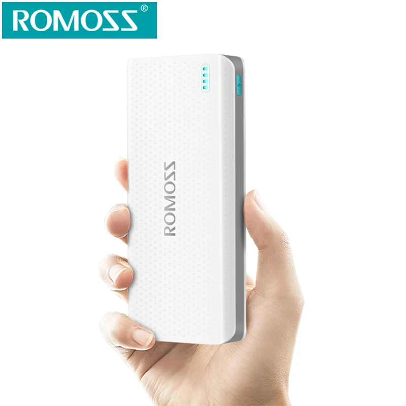 ROMOSS Sense15 Power Bank 15000 мАч со СВЕТОДИОДНЫМ Индикатором Внешняя Батарея Универсальный