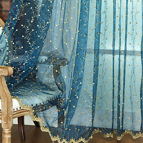 European Pastoral Style Curtain Shade Embroidery Curtain Curtains for Living Room Curtains for Bedroom
European Pastoral Style Curtain Shade Embroidery Curtain Curtains for Living Room Curtains for Bedroom