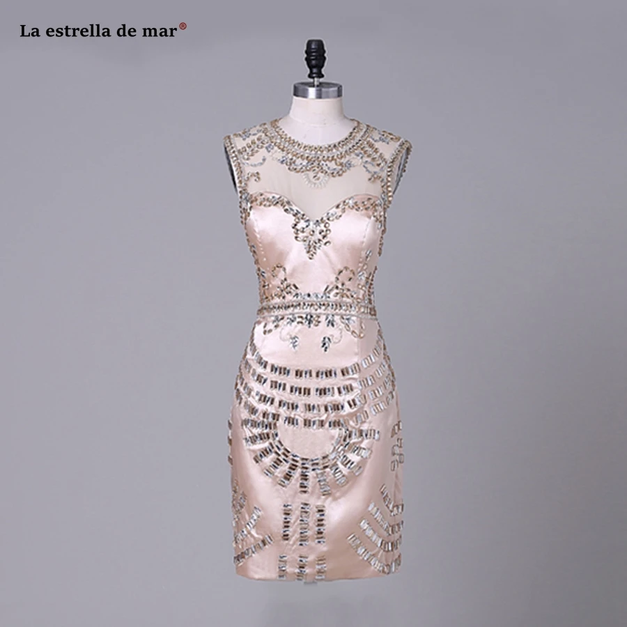 Vestidos coctel mujer 2019 sexy V neck satin Tea Length golden cocktail dresses real photo short formal dress
Vestidos coctel mujer 2019 sexy V neck satin Tea Length golden cocktail dresses real photo short formal dress