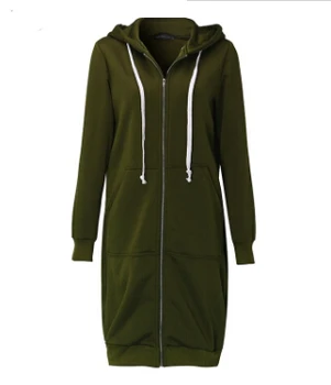 Winter Coats 2017 Fashion Autumn Women Long Hoodies Sweatshirts Coat Casual Pockets Zipper Outerwear Hooded Jacket Plus Size
Winter Coats 2017 Fashion Autumn Women Long Hoodies Sweatshirts Coat Casual Pockets Zipper Outerwear Hooded Jacket Plus Size