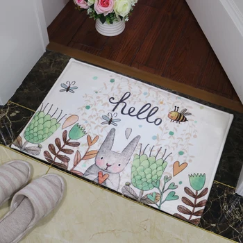 1pcs Hand Painted Cute Rabbit Printing Bathroom Mat Room Floor Bath Carpet Rug Home Decor Quality Sweet Door Mat tapete banheiro
1pcs Hand Painted Cute Rabbit Printing Bathroom Mat Room Floor Bath Carpet Rug Home Decor Quality Sweet Door Mat tapete banheiro