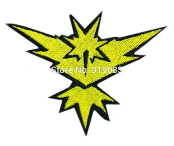 3" Pokemon Go TEAM INSTINCT patch Comics tv movie Embroidered Emblem rockabilly applique iron on patch halloween cosplay costume
3" Pokemon Go TEAM INSTINCT patch Comics tv movie Embroidered Emblem rockabilly applique iron on patch halloween cosplay costume