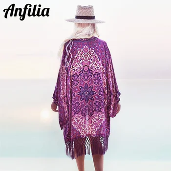 Anfilia Ladies Kimono Women Cover Up Sexy Bikini Chiffon Cover-Ups Cardigan Swimsuit Swimwear Beachwear
Anfilia Ladies Kimono Women Cover Up Sexy Bikini Chiffon Cover-Ups Cardigan Swimsuit Swimwear Beachwear