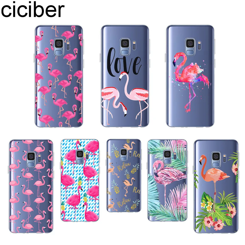 Ciciber Pink Flamingo Phone Case For Samsung Galaxy S8 S9 S5 S7 S6 S10+ S10e Lite Plus Edge S5 mini Soft TPU Back Cover Animal
Ciciber Pink Flamingo Phone Case For Samsung Galaxy S8 S9 S5 S7 S6 S10+ S10e Lite Plus Edge S5 mini Soft TPU Back Cover Animal