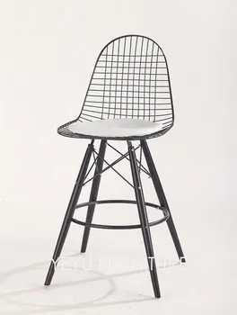 Minimalist Modern Design Metal Steel and Wood Leg Counter Stool Bar Stool Bar Chair Fashion Design high quality Bar Furniture
Minimalist Modern Design Metal Steel and Wood Leg Counter Stool Bar Stool Bar Chair Fashion Design high quality Bar Furniture