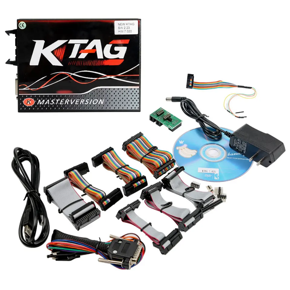 Red PCB KTAG V7.020 Online EU Version ECU Programmer Tool K-TAG Firmware 7.020 Software V2.23 OBD2 Kit ktag Manager Tuning
Red PCB KTAG V7.020 Online EU Version ECU Programmer Tool K-TAG Firmware 7.020 Software V2.23 OBD2 Kit ktag Manager Tuning