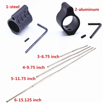 Micro Rifle Gas Block Tube Low Profile .750 5.56 223 with Steel Roll Pin Tactical 0.75 Inch Dia Fit M4 AR15 Roll Pin
Micro Rifle Gas Block Tube Low Profile .750 5.56 223 with Steel Roll Pin Tactical 0.75 Inch Dia Fit M4 AR15 Roll Pin
