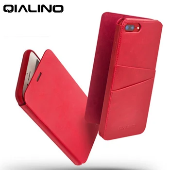 QIALINO Fresh Red Genuine Leather Case Cover for Apple iPhone7 7plus 4.7/5.5" Business Phone Protector Bag for iPhone 7 7p
QIALINO Fresh Red Genuine Leather Case Cover for Apple iPhone7 7plus 4.7/5.5" Business Phone Protector Bag for iPhone 7 7p