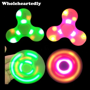 Wireless Bluetooth Speaker Triangle Gyro LED Light Flashing bluetooth speaker spinner speaker Fidget Spinning audio gadge
Wireless Bluetooth Speaker Triangle Gyro LED Light Flashing bluetooth speaker spinner speaker Fidget Spinning audio gadge