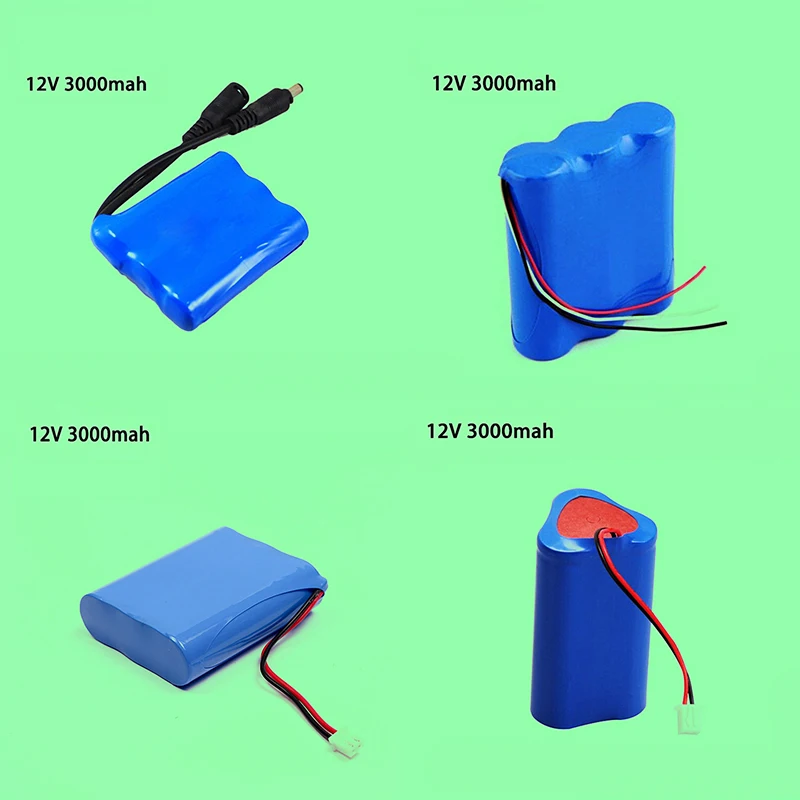 3000mah 12.6V 11.1V 12V 3S1P 18650 Li-ion Lithium Rechargeable Power Battery pack Speaker flashlight searchlight DIY
3000mah 12.6V 11.1V 12V 3S1P 18650 Li-ion Lithium Rechargeable Power Battery pack Speaker flashlight searchlight DIY