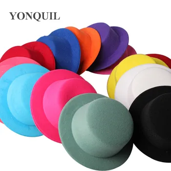 12color 17cm fascinator hats DIY millinery hair accessories top fascinator hats cute top hats occasion wedding headwearMYQH004
12color 17cm fascinator hats DIY millinery hair accessories top fascinator hats cute top hats occasion wedding headwearMYQH004