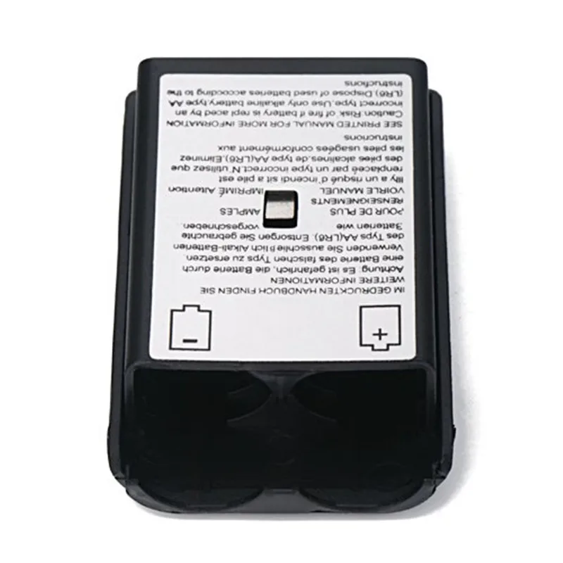 For Xbox Controller Battery Protective Accessories Black Battery Pack Cover Shell Case Kit for Xbox 360 Wireless Controller
For Xbox Controller Battery Protective Accessories Black Battery Pack Cover Shell Case Kit for Xbox 360 Wireless Controller