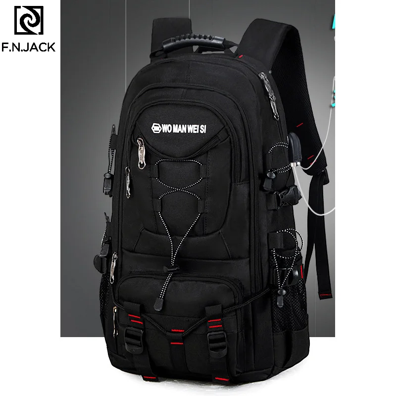 F.N.JACK New Bags Large Capacity Outdoor Men's Backpack Fashion School Bag Students Travel Leisure Laptop Bag Bagpack 2019
F.N.JACK New Bags Large Capacity Outdoor Men's Backpack Fashion School Bag Students Travel Leisure Laptop Bag Bagpack 2019
