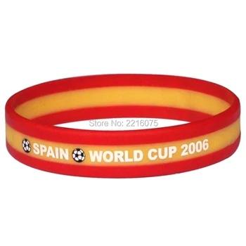 1000pcs Tri-color layer Flag World Cup Spain wristband silicone bracelets free shipping by DHL express
1000pcs Tri-color layer Flag World Cup Spain wristband silicone bracelets free shipping by DHL express