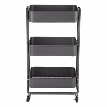 3 Tiers Height Adjustable Storage Rack Trolley Sturdy Cart Slim Rolling Trolley With Wheels for Kitchen
3 Tiers Height Adjustable Storage Rack Trolley Sturdy Cart Slim Rolling Trolley With Wheels for Kitchen