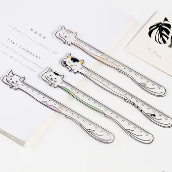 Cute Kawaii Animal Cat Rabbit Crylic Ruler Cartoon Bookmark Creative Learn Drawing Straight Rule School Stationery Supplies Gift
Cute Kawaii Animal Cat Rabbit Crylic Ruler Cartoon Bookmark Creative Learn Drawing Straight Rule School Stationery Supplies Gift