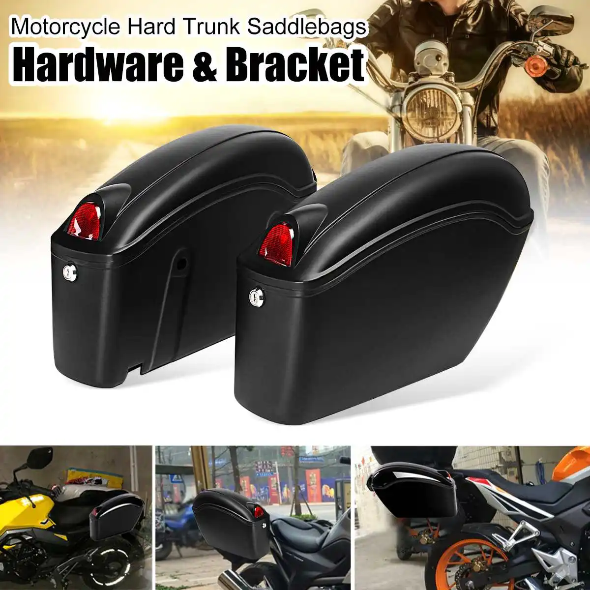 1Pair 26L Waterproof Motorcycle Bag Luggage Hard Trunk Saddlebags Sade Case for Motorbike Tool ABS Hard Saddle Bags Side Box
1Pair 26L Waterproof Motorcycle Bag Luggage Hard Trunk Saddlebags Sade Case for Motorbike Tool ABS Hard Saddle Bags Side Box