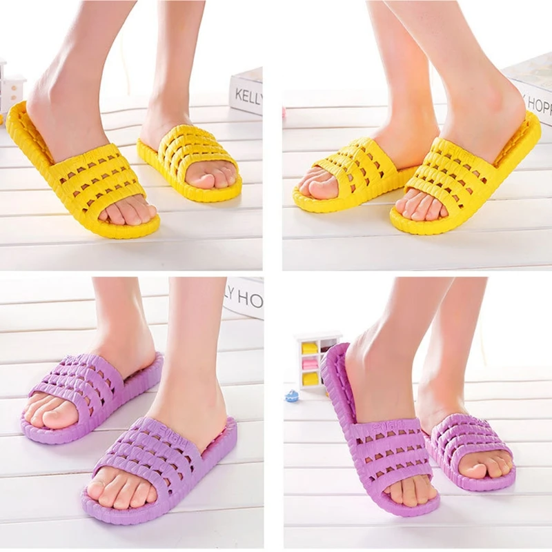 THINKTHENDO New Women Summer Super Hollow Out Type Fashion Slipper Water Leakage Non-Slip Bath/Home/Swimming/Travel Sandals
THINKTHENDO New Women Summer Super Hollow Out Type Fashion Slipper Water Leakage Non-Slip Bath/Home/Swimming/Travel Sandals