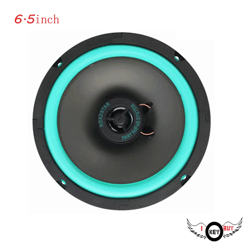 I Key Buy 160W 6inch 6.5Inch 2-Way Car Speaker Horn Coaxial Full-Frequency Automobile High-End Car-Styling Audio Foam Edge
I Key Buy 160W 6inch 6.5Inch 2-Way Car Speaker Horn Coaxial Full-Frequency Automobile High-End Car-Styling Audio Foam Edge