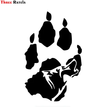 Three Ratels TZ-925# 18.2*12cm 1-4 pieces vinyl car sticker wolf foot print auto funny car stickers
Three Ratels TZ-925# 18.2*12cm 1-4 pieces vinyl car sticker wolf foot print auto funny car stickers