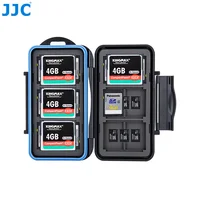 JJC Memory Card Storage SD/SDHC/CF/XD/SXS/XQD Cards Case Water-Resistant Box for Canon/Nikon/Sony/Fujifilm/Olympus/Leica Camera image