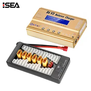 HTRC IMAX B6 V2 80W Balance Charger with XT60 Parallel Charge Board Charging Plate for Imax B6 B6AC T-plug Deans Charge board
HTRC IMAX B6 V2 80W Balance Charger with XT60 Parallel Charge Board Charging Plate for Imax B6 B6AC T-plug Deans Charge board