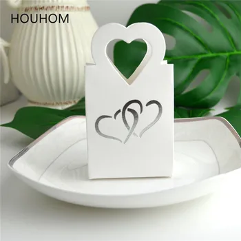 50pcs Heart Hand Bag Dragee Candy Gift Box Cardboard Marriage Wedding Chocolate Cookies Bag Women's Gift Bags Decoration
50pcs Heart Hand Bag Dragee Candy Gift Box Cardboard Marriage Wedding Chocolate Cookies Bag Women's Gift Bags Decoration