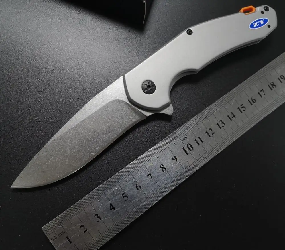ZT0220 Folding Knives D2 Mark S35vn Blade Steel handle Tactical Hunting Camping Outdoor Pocket Survival knives EDC hand Tool
ZT0220 Folding Knives D2 Mark S35vn Blade Steel handle Tactical Hunting Camping Outdoor Pocket Survival knives EDC hand Tool