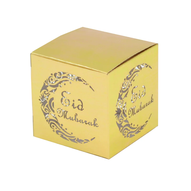 Islamic gift favour boxes laser cut hollow Eid mubarak arabic festival party sipplies paper chocolate boxes
Islamic gift favour boxes laser cut hollow Eid mubarak arabic festival party sipplies paper chocolate boxes
