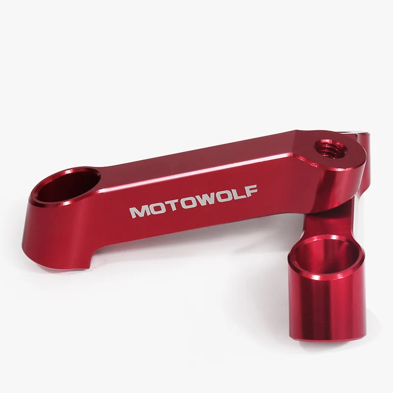 1 Pair Aluminum Alloy Motorcycle Mirror Mount Riser Scooter Rear View Mount Extender Adaptor
1 Pair Aluminum Alloy Motorcycle Mirror Mount Riser Scooter Rear View Mount Extender Adaptor