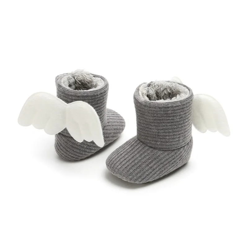 Newborn Infant Super Warm Wings Slip-On Soft Baby Crib Boots Kids Baby Boy Girl Winter Knitted Soft Home Walking Shoes Boots
Newborn Infant Super Warm Wings Slip-On Soft Baby Crib Boots Kids Baby Boy Girl Winter Knitted Soft Home Walking Shoes Boots