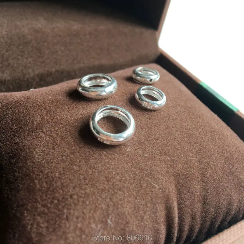 " Fake One Penalty Ten " 8MM (5MM Inner Size ) 10Pcs 925 Sterling Silver Round Spacers Beads Jewelry Findings
" Fake One Penalty Ten " 8MM (5MM Inner Size ) 10Pcs 925 Sterling Silver Round Spacers Beads Jewelry Findings