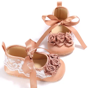 Newborn Baby Toddler Infant First Walkers Silk Bow Flower Babies Shoes Soft Bottom PU Leather Princess Baby Shoes 0-18M
Newborn Baby Toddler Infant First Walkers Silk Bow Flower Babies Shoes Soft Bottom PU Leather Princess Baby Shoes 0-18M
