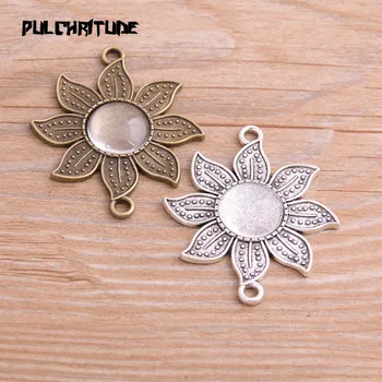 4pcs/lot 14mm Inner Size Two Color Fame Style Plant Lotus Cabochon Connector + Glass Base Setting Charms Pendant
4pcs/lot 14mm Inner Size Two Color Fame Style Plant Lotus Cabochon Connector + Glass Base Setting Charms Pendant