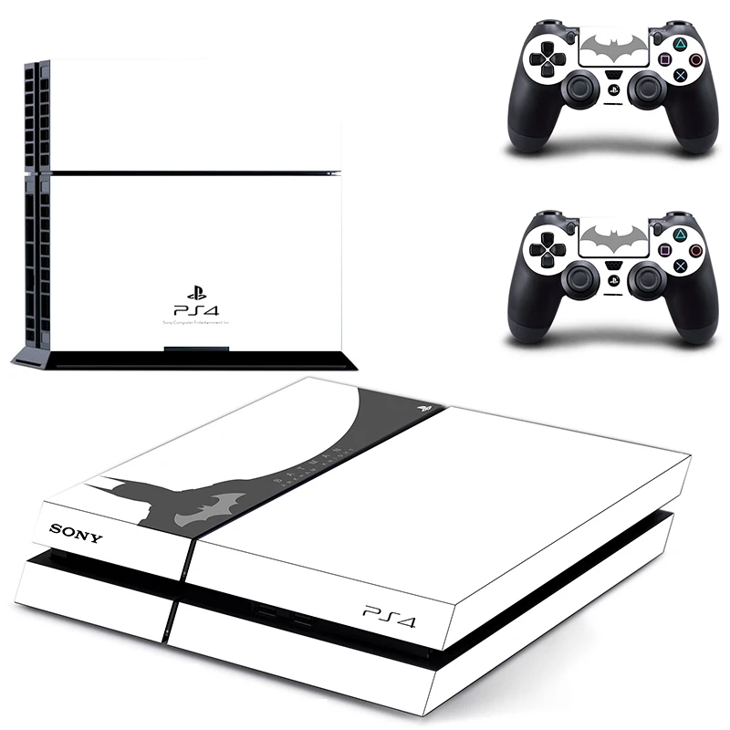 Skin Batman Skins Sticker For Sony Playstation 4 PS4 Game Console And Cover Decals Of 2 Controllers | Электроника