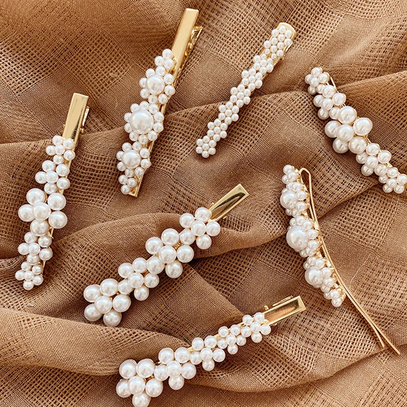 1 PC Pearl Metal Hairclips Women Hair Clip with Pearls Girls Barrette Hairpins Party Hairgrip Bobby Pin Hair Accessories
1 PC Pearl Metal Hairclips Women Hair Clip with Pearls Girls Barrette Hairpins Party Hairgrip Bobby Pin Hair Accessories