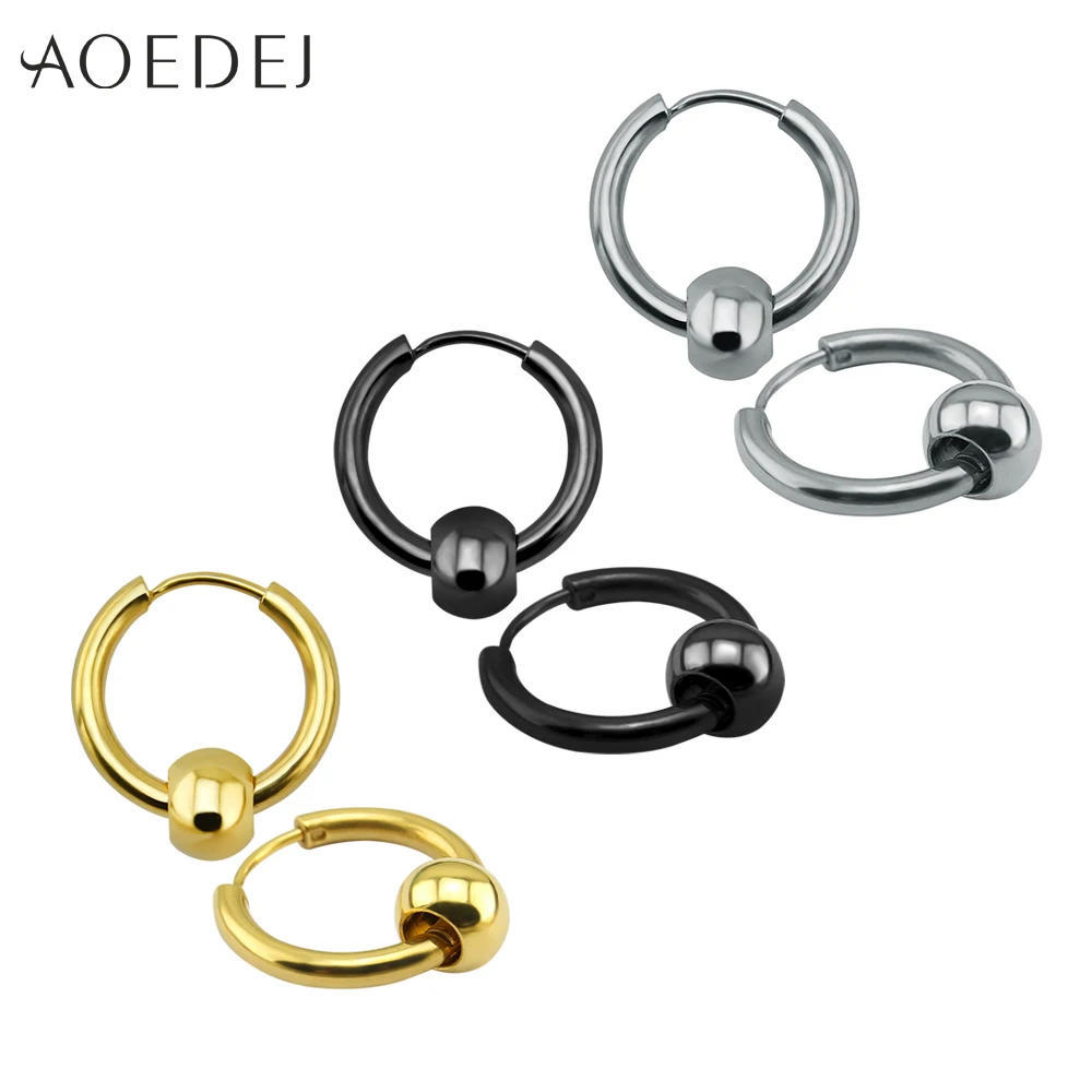 AOEDEJ Hoop Earrings for Women Gold Huggie Stainless Steel Black Small Hoop Earrings for Men Round Circle Earrings Clip On
AOEDEJ Hoop Earrings for Women Gold Huggie Stainless Steel Black Small Hoop Earrings for Men Round Circle Earrings Clip On